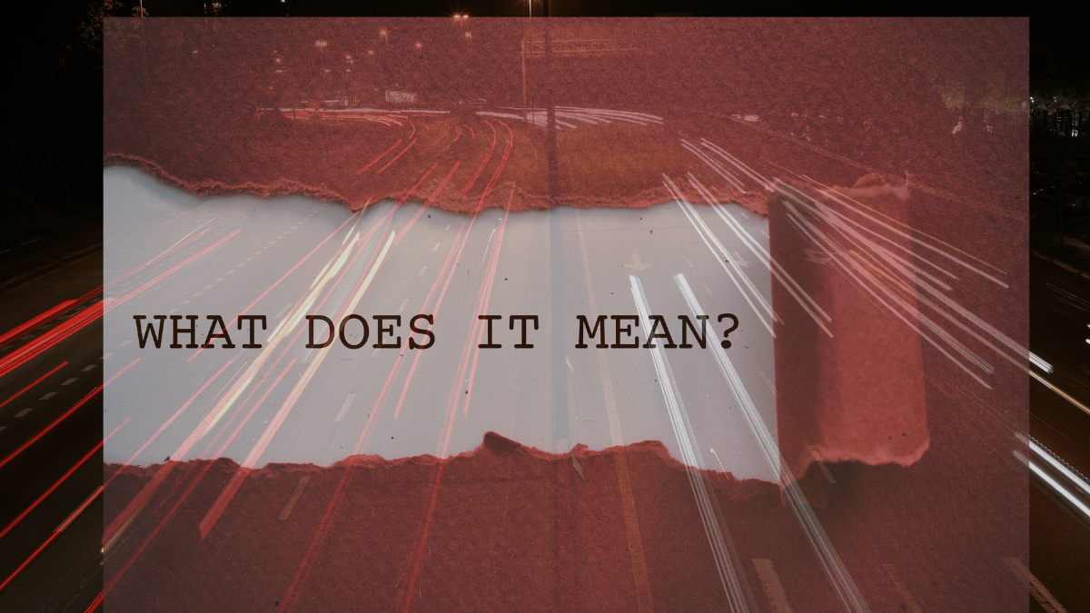 Is life hustling and bustling? What does life mean to you?
